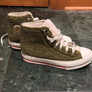 Converse Women's Olive High-Top Sneakers